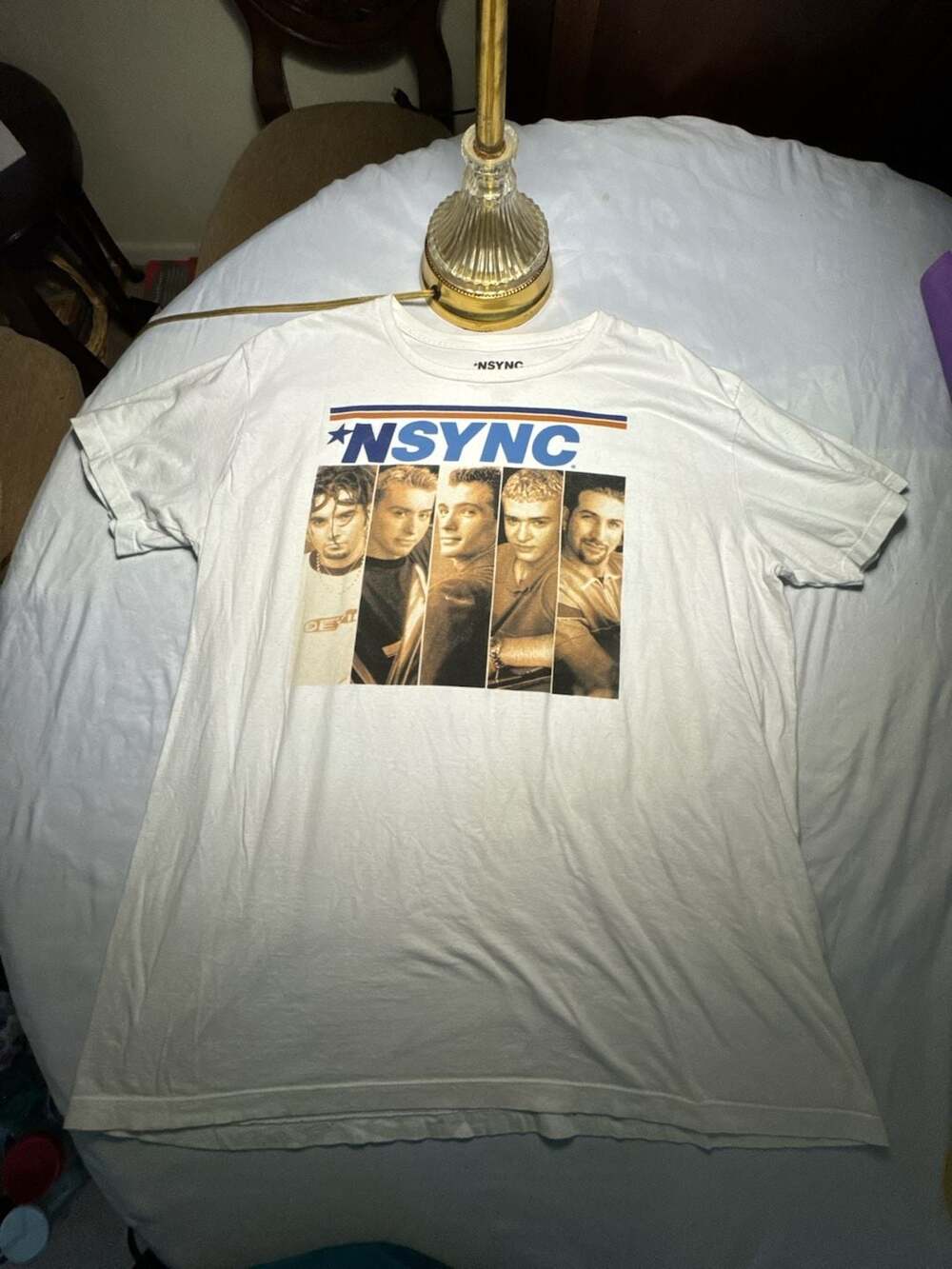 NSYNC White Adult T-Shirt